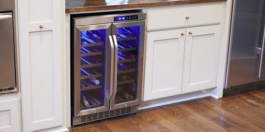 built-in-wine-cooler