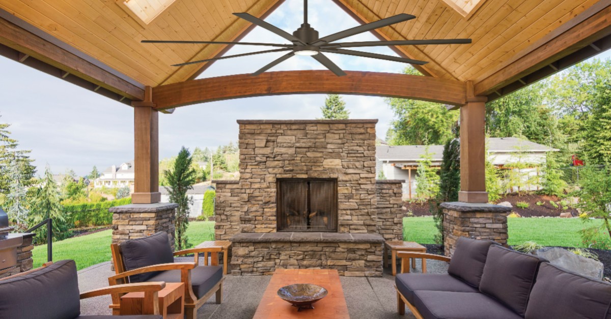 Outdoor Ceiling Fan Can Make Your Summer More Enjoyable