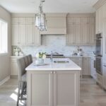 Taupe Cabinets for Kitchen