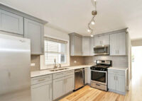 Taupe Kitchen Cabinets