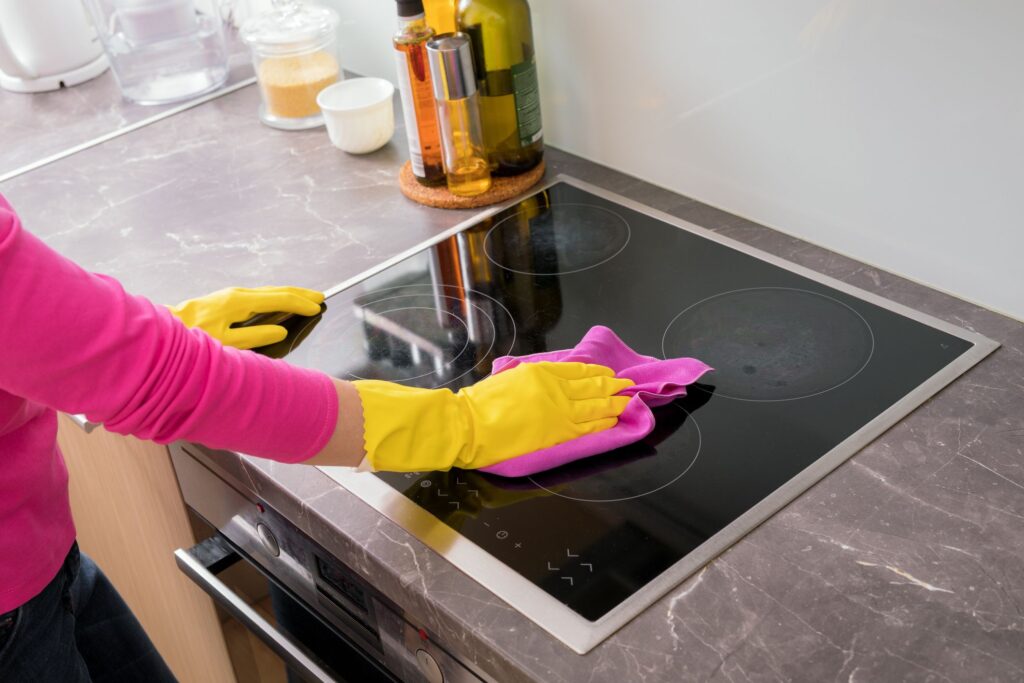 Clean a Glass Cooktop